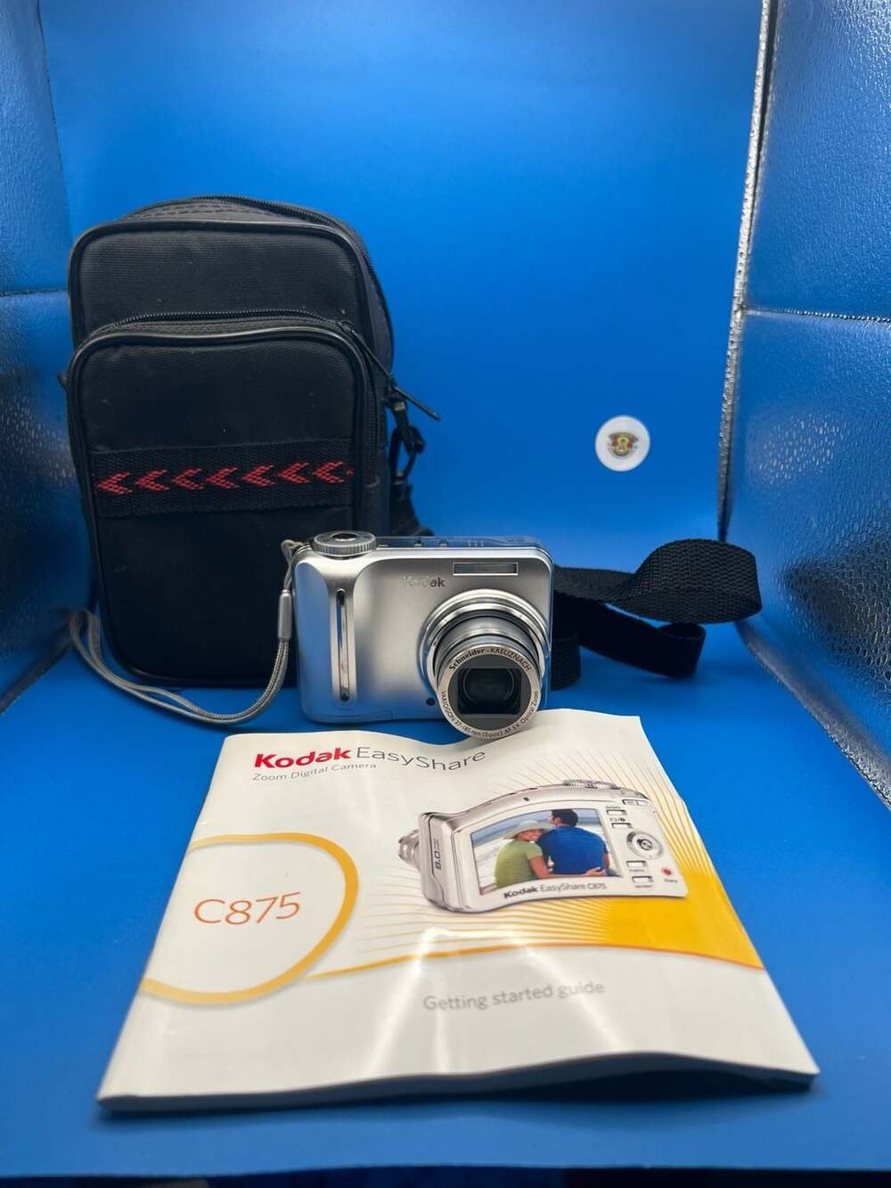 Kodak EasyShare C875 Digital Camera with Case and Manual(1GB SD included)